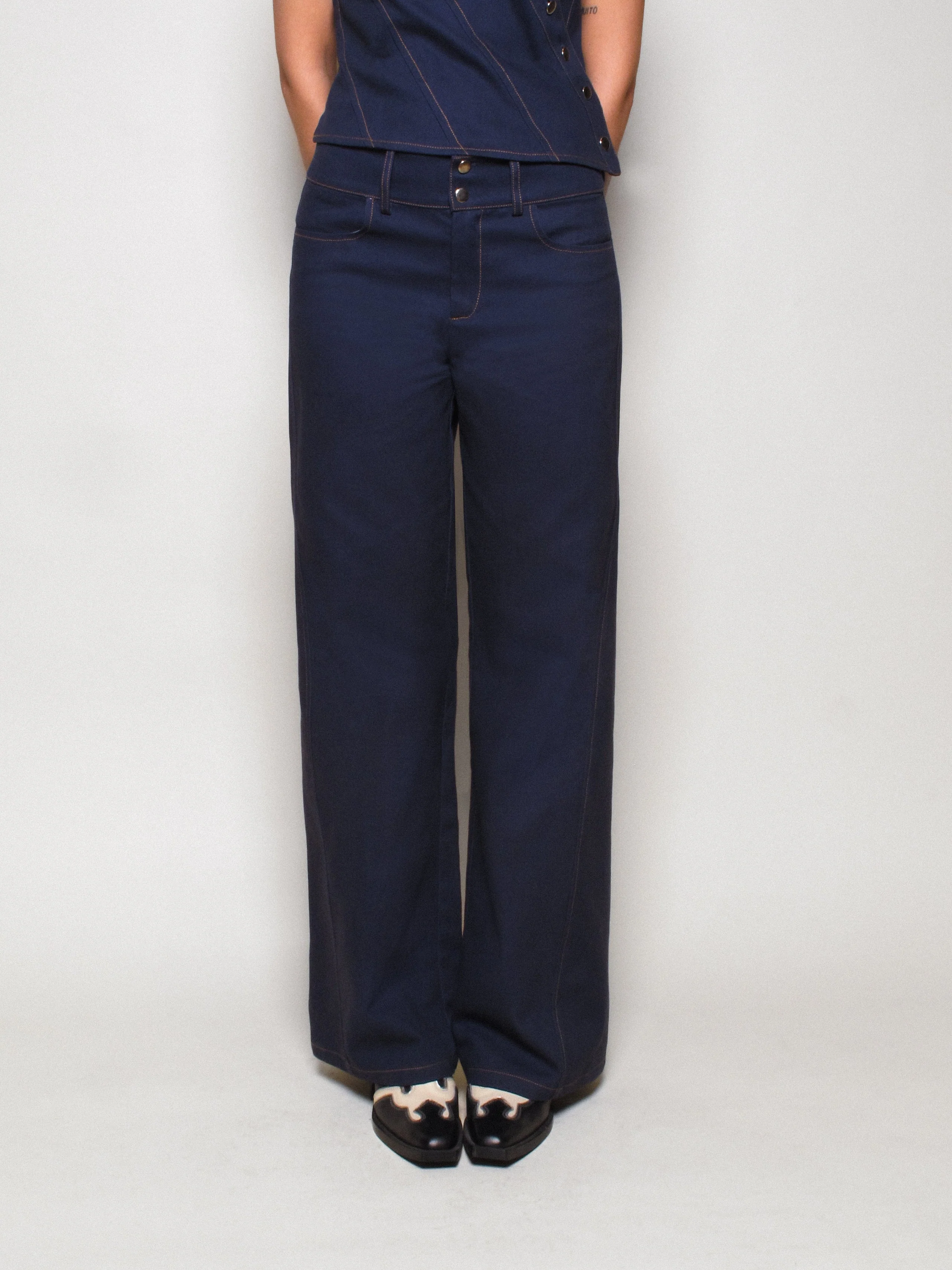 PANTALÓN BARNY AZUL MARINO