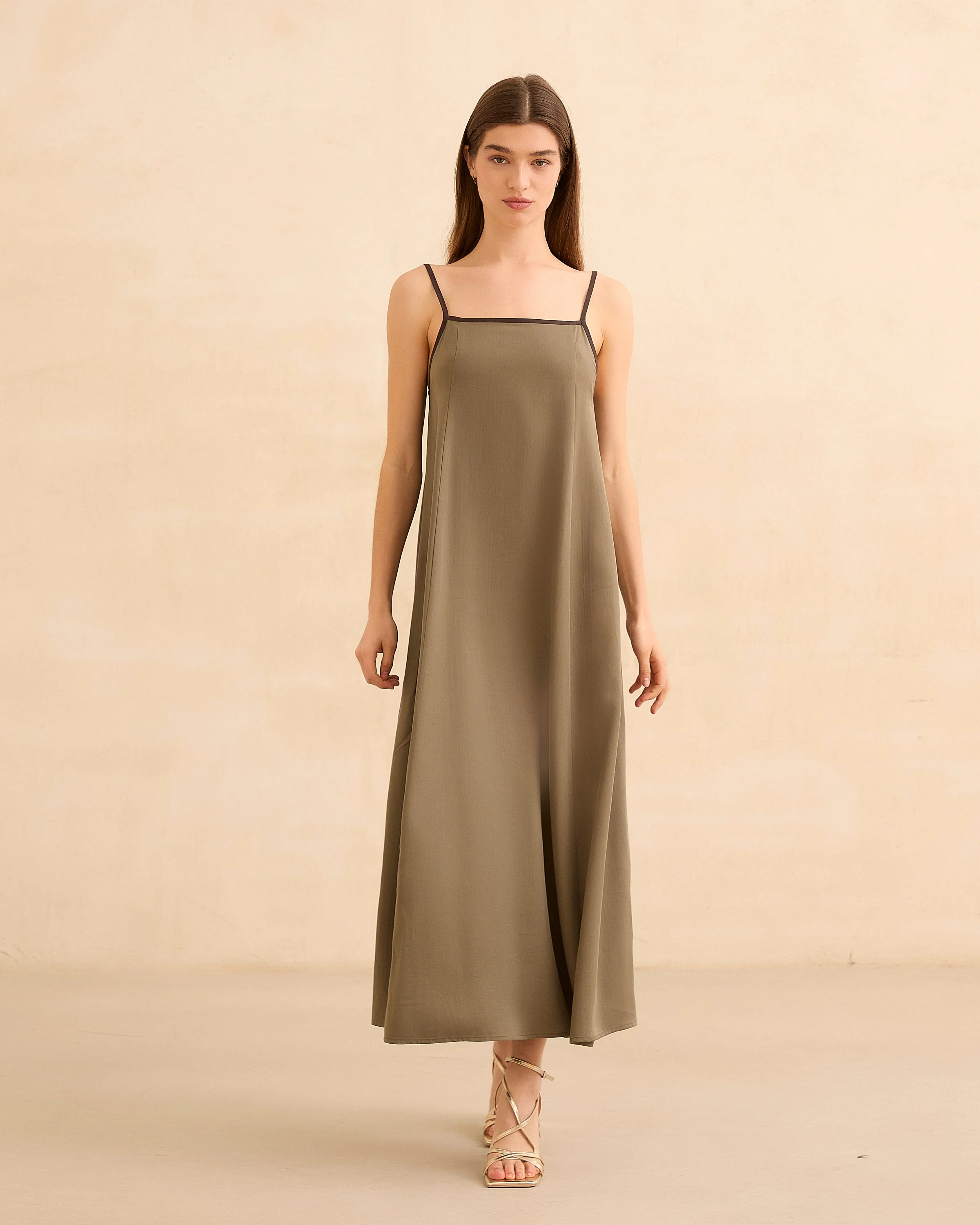 VESTIDO LYNN KAKI - Image 5