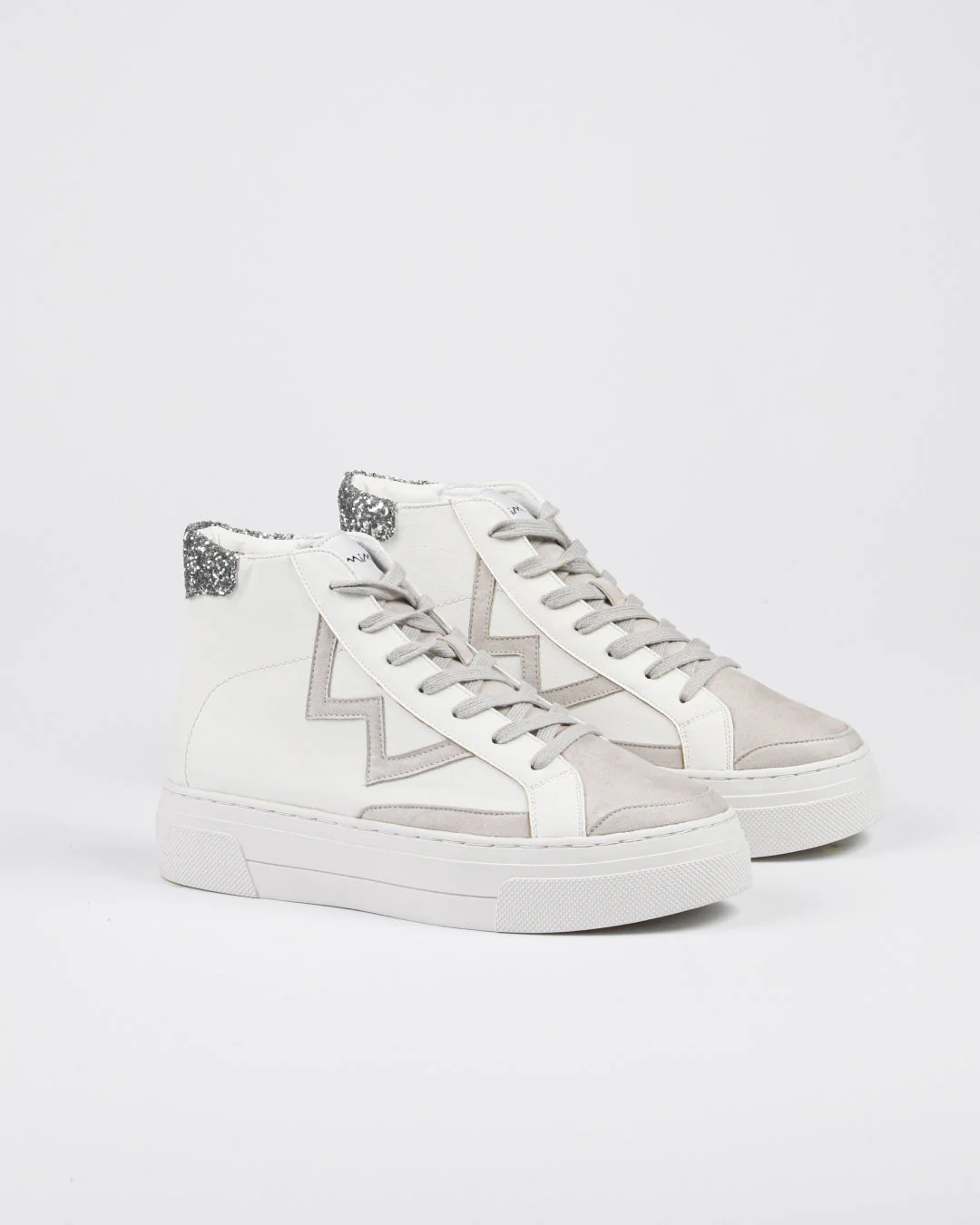 ZELDA TOP GLITTER GRIS - Image 2